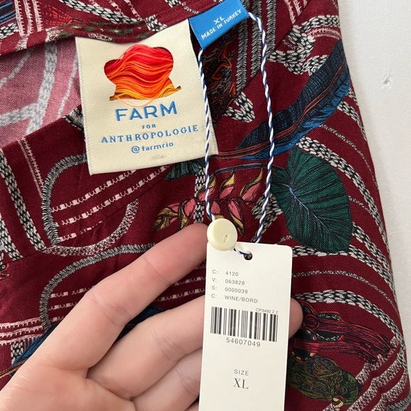 NWT Farm Rio Wrap Midi Skirt - Picture 5 of 8